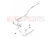 SUZUKI LS650P X (1999) Savage (E03,E28,E33) 28 - STAND - REAR BRAKE