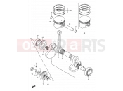 SUZUKI LS650P X (1999) Savage (E22) 5 - CRANKSHAFT