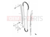 SUZUKI LS650P X (1999) Savage (E22) 9 - CAM CHAIN