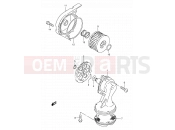 SUZUKI LS650P X (1999) Savage (E22) 13 - OIL PUMP