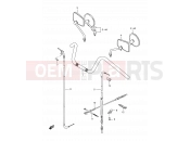 SUZUKI LS650P X (1999) Savage (E22) 34 - HANDLEBAR - CABLE