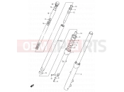SUZUKI LS650P X (1999) Savage (E22) 40A - FRONT DAMPER (MODEL X/Y/K1 P37)