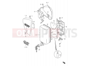 SUZUKI LS650P Y (2000) Savage (E03,E28,E33) 33B - FRAME COVER (MODEL Y/K1)