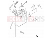 SUZUKI LS650P Y (2000) Savage (E22) 19 - BATTERY
