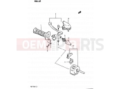 SUZUKI PE175 Z (1982) 31 - LH HANDLE GRIP