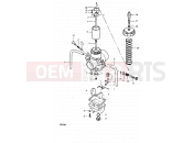 SUZUKI PE250 T (1996) 5 - CARBURETOR