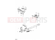 SUZUKI PE250 T (1996) 31 - STAND - FOOTREST