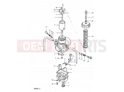 SUZUKI PE400 T (1996) 5 - CARBURETOR