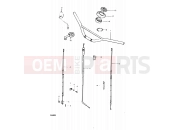 SUZUKI PE400 T (1996) 38 - HANDLEBAR