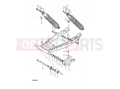 SUZUKI PE400 X (1999) 47 - REAR SWINGING ARM