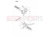 SUZUKI PV50 H (1987) 38 - HANDLE SWITCH (E16,E43)