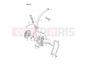SUZUKI PV50 R (1994) 10 - OIL PUMP (E16,E43,MODEL R E15,P15)