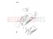SUZUKI PV50 R (1994) 27 - FUEL TANK (MODEL D/H E15,MODEL H E43)