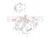 SUZUKI PV50 W (1998) 3 - CRANKCASE COVER