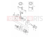 SUZUKI PV50 W (1998) 4 - CRANKSHAFT