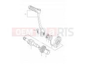SUZUKI PV50 W (1998) 12 - KICK STARTER