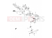 SUZUKI PV50 W (1998) 20 - STAND - REAR BRAKE