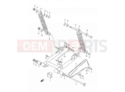 SUZUKI PV50 W (1998) 32 - REAR SWINGING ARM