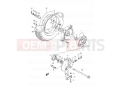 SUZUKI PV50 W (1998) 31 - FRONT WHEEL