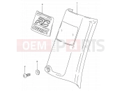SUZUKI RC50 T (1996) 29A - FRONT FORK COVER (MODEL T)