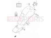SUZUKI RC50 T (1996) 34 - REAR FENDER