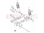 SUZUKI RC50 T (1996) 40A - REAR SWINGING ARM (MODEL T)