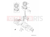 SUZUKI RF600R P (1993) 7 - CRANKSHAFT