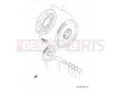SUZUKI RF600R P (1993) 8 - STARTER CLUTCH