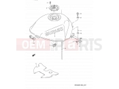 SUZUKI RF600R R (1994) 37 - FUEL TANK