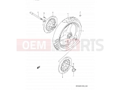 SUZUKI RF600R R (1994) 52 - FRONT WHEEL