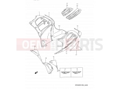 SUZUKI RF600R S (1995) 46A - UNDER COWLING BODY (MODEL S)