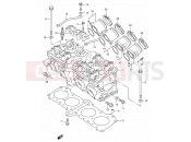SUZUKI RF900R R (1994) (E02,E04,E18,E22,E24,E25,E34,E39) 2 - CYLINDER HEAD (MODEL R/S)