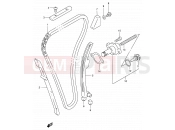 SUZUKI RF900R R (1994) (E02,E04,E18,E22,E24,E25,E34,E39) 10 - CAM CHAIN
