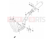 SUZUKI RF900R R (1994) (E02,E04,E18,E22,E24,E25,E34,E39) 14 - MUFFLER