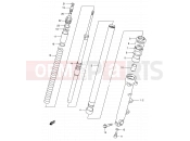 SUZUKI RF900R R (1994) (E02,E04,E18,E22,E24,E25,E34,E39) 50 - FRONT DAMPER (RF900RR/RS)