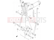 SUZUKI RF900R R (1994) (E02,E04,E18,E22,E24,E25,E34,E39) 58 - REAR CUSHION LEVER