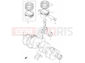 SUZUKI RF900R / RF900RS2 S (1995) (E02,E04,E18,E22,E24,E25,E34,E37,E39) 7 - CRANKSHAFT