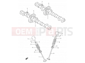 SUZUKI RF900R / RF900RS2 S (1995) (E02,E04,E18,E22,E24,E25,E34,E37,E39) 9 - CAM SHAFT - VALVE