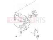 SUZUKI RF900R / RF900RS2 S (1995) (E02,E04,E18,E22,E24,E25,E34,E37,E39) 29 - HEADLAMP (MODEL R/S)