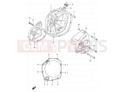 SUZUKI RF900R T (1996) (E02,E04,E18,E22,E24,E25,E34,E37,E39) 5 - CRANKCASE COVER