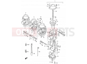 SUZUKI RF900R T (1996) (E02,E04,E18,E22,E24,E25,E34,E37,E39) 11B - CARBURETOR (MODEL T/V/W)