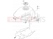 SUZUKI RF900R T (1996) (E02,E04,E18,E22,E24,E25,E34,E37,E39) 37A - FUEL TANK (MODEL T)