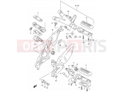 SUZUKI RF900R T (1996) (E02,E04,E18,E22,E24,E25,E34,E37,E39) 36 - FOOTREST