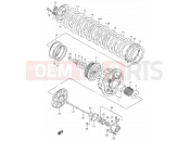 SUZUKI RF900R V (1997) 20A - CLUTCH (MODEL S/T/V/W)