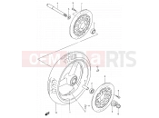 SUZUKI RF900R V (1997) 52 - FRONT WHEEL