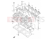 SUZUKI RF900R W (1998) 2A - CYLINDER HEAD (MODEL T/V/W)