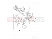 SUZUKI RF900R R (1994) (E03,E28,E33) 53 - FRONT CALIPERS