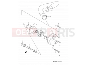 SUZUKI RF900R T (1996) (E03,E28,E33) 17 - WATER PUMP