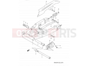 SUZUKI RF900R T (1996) (E03,E28,E33) 57A - REAR SWINGING ARM (MODEL T/V)