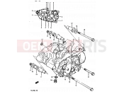 SUZUKI RG125A / RG125B J (1988) Gamma 2 - CRANKCASE